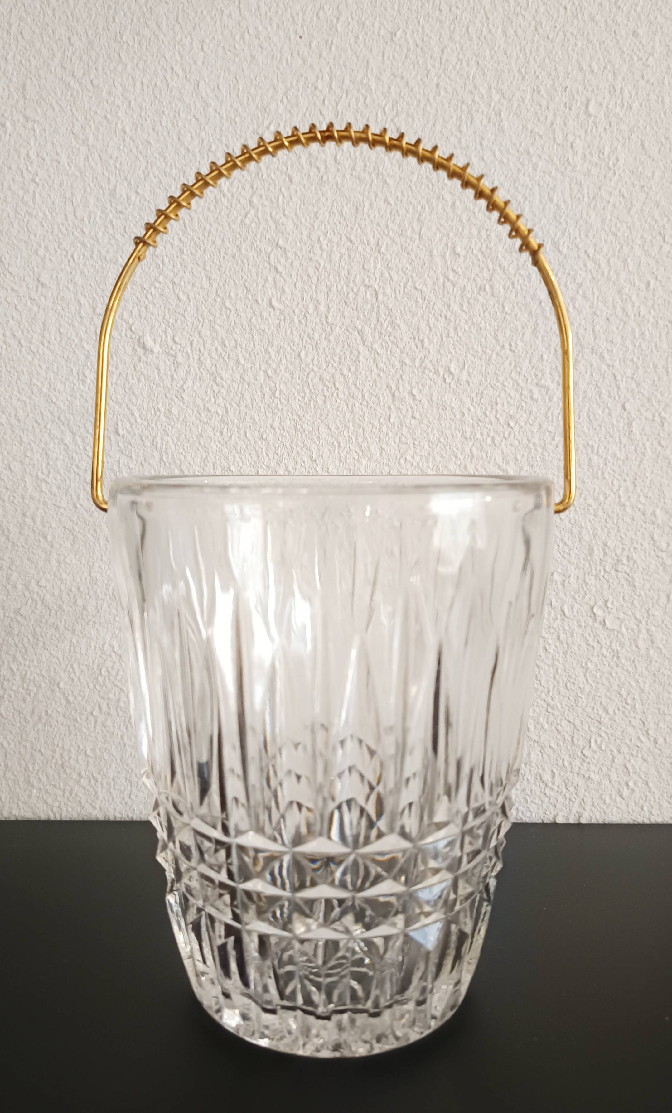 Vintage ice bucket.