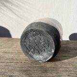 Raku vase / signed ceramic / handmade pottery