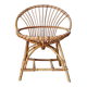 Vintage Shell Chair in Rattan and Bamboo – 1960s