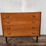 Commode en teck vintage