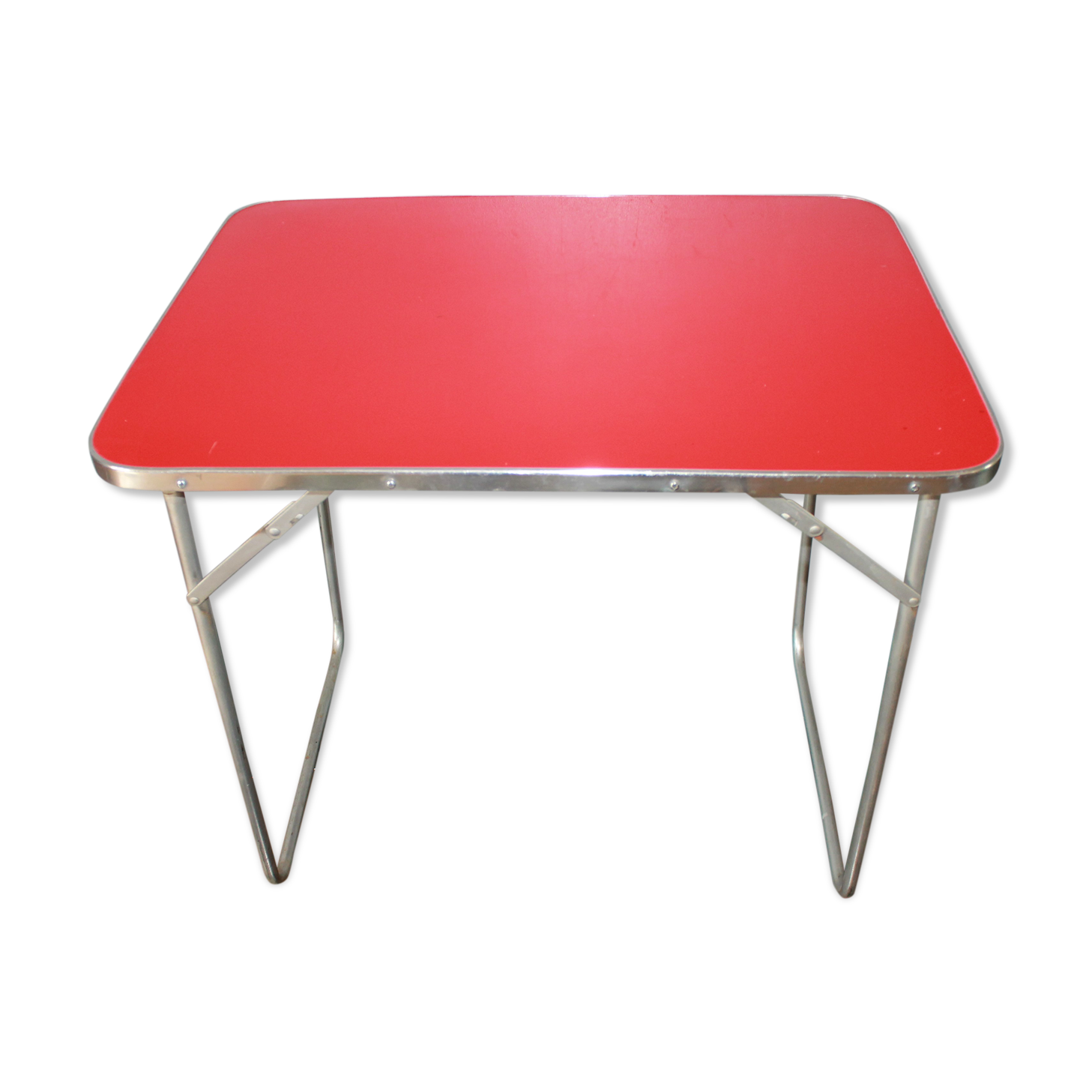 Vintage folding camping table 1970