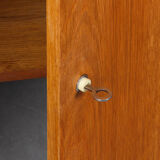 Oak row by Jiroutek for Interier Praha, model U-460, 1960