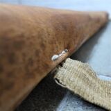 Vintage leather gym mat