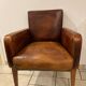 Leather armchair