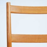 gio PintiCassina Leggera chairs, set of 6, early edition, 1960s