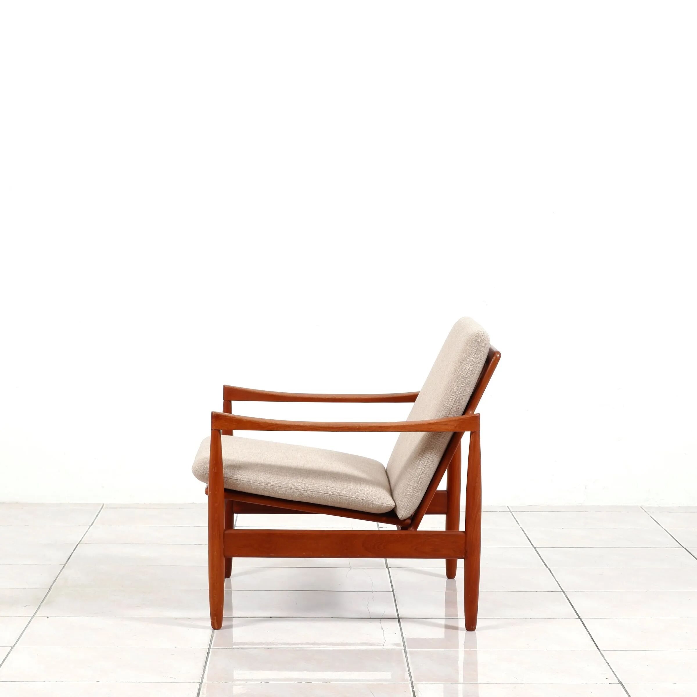 2 chaises longues en teck par Skive Mobelfabrik