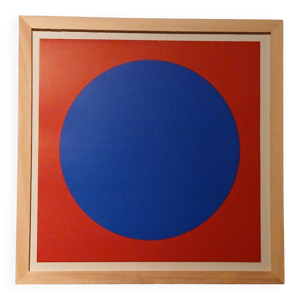 Tableau Vintage Art Optique - victor