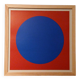 Tableau Vintage Art Optique - Victor Vasarely - Wooden Frame 30x30cm