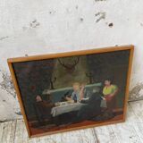 Peinture à l’huile A.Simard 1945