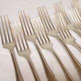 Lot de 12 fourchettes de table St Médard