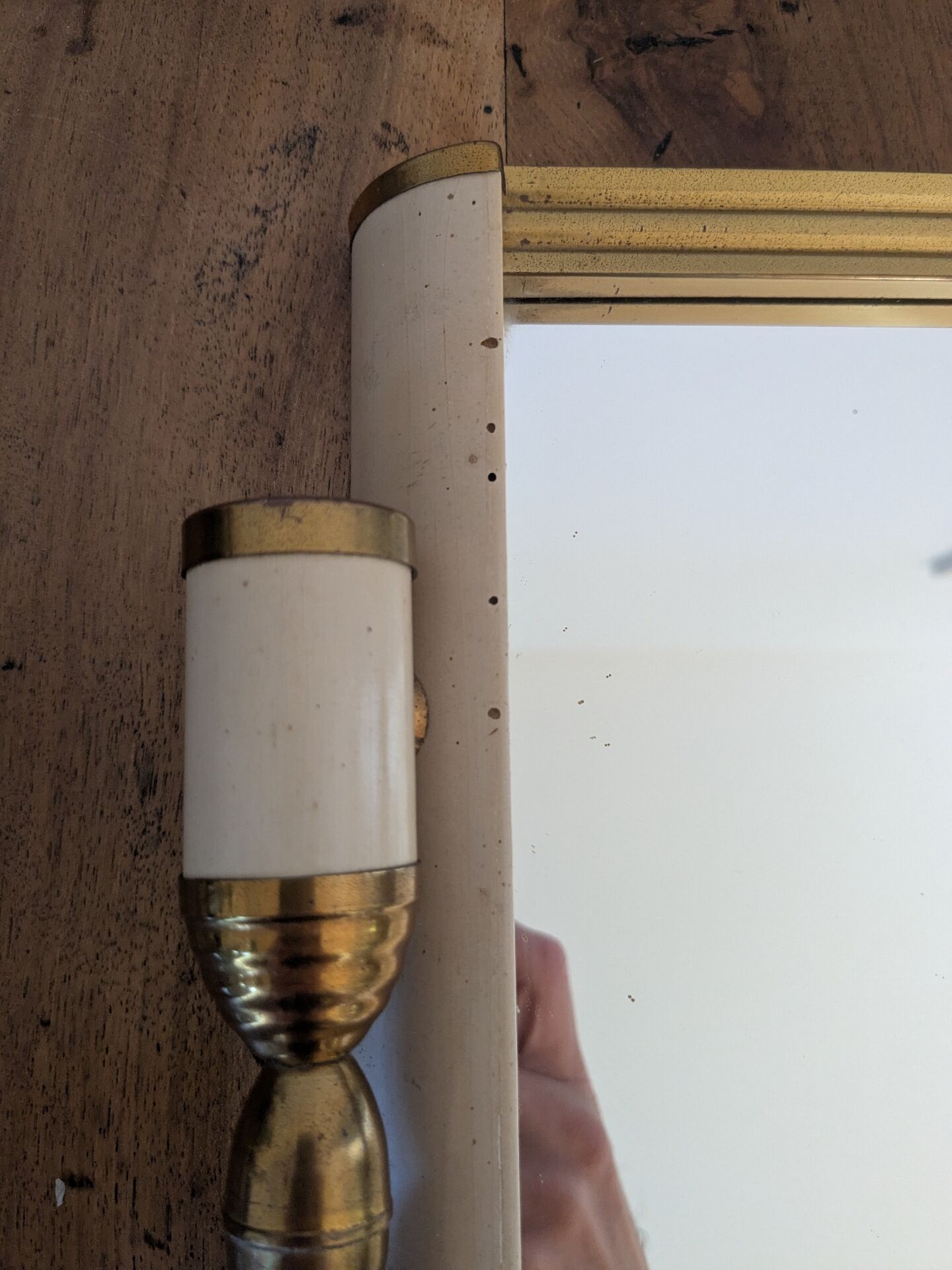 Art Deco mirror plateau