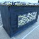 Wooden storage chest or bed end with padded top - Totally real