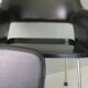 Modernist armrest chair, chrome and skai, Belgium 1960