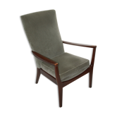 Armchair velvet Parker Knoll chairs from the 1960s