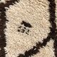 Beni Ouarain vintage wool rug 85x170 cm