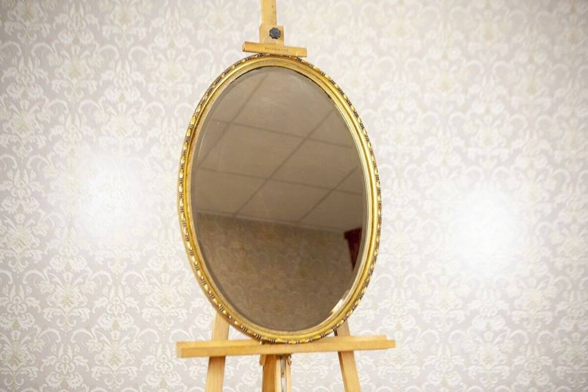 Louis XVI Style Gilded Wall Mirror, Early 20th Century