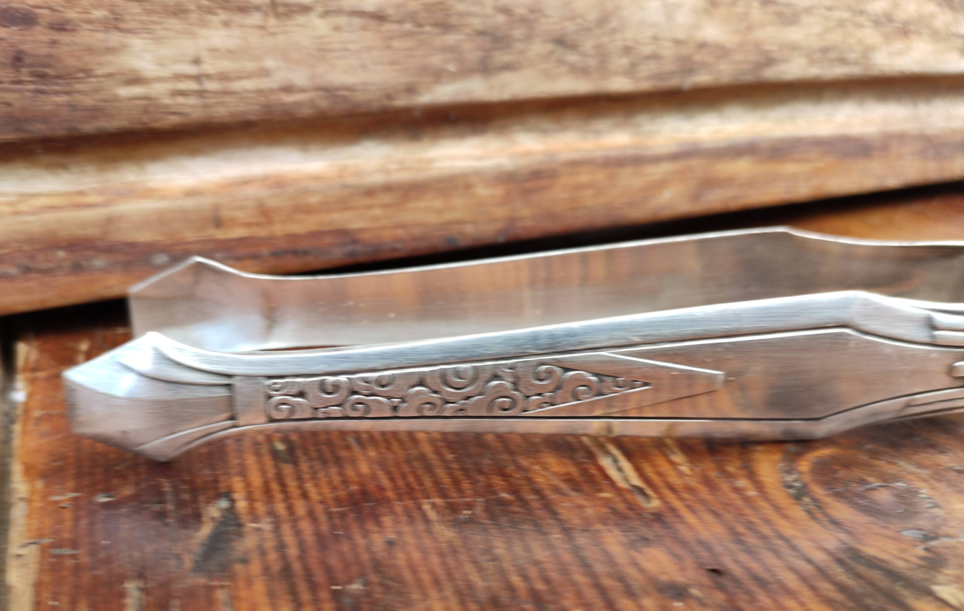 Art deco sugar tongs
