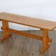 Banc vintage en vois 1970