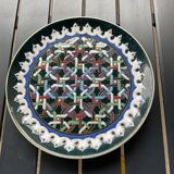 Antique plate KUTAHYA enamels