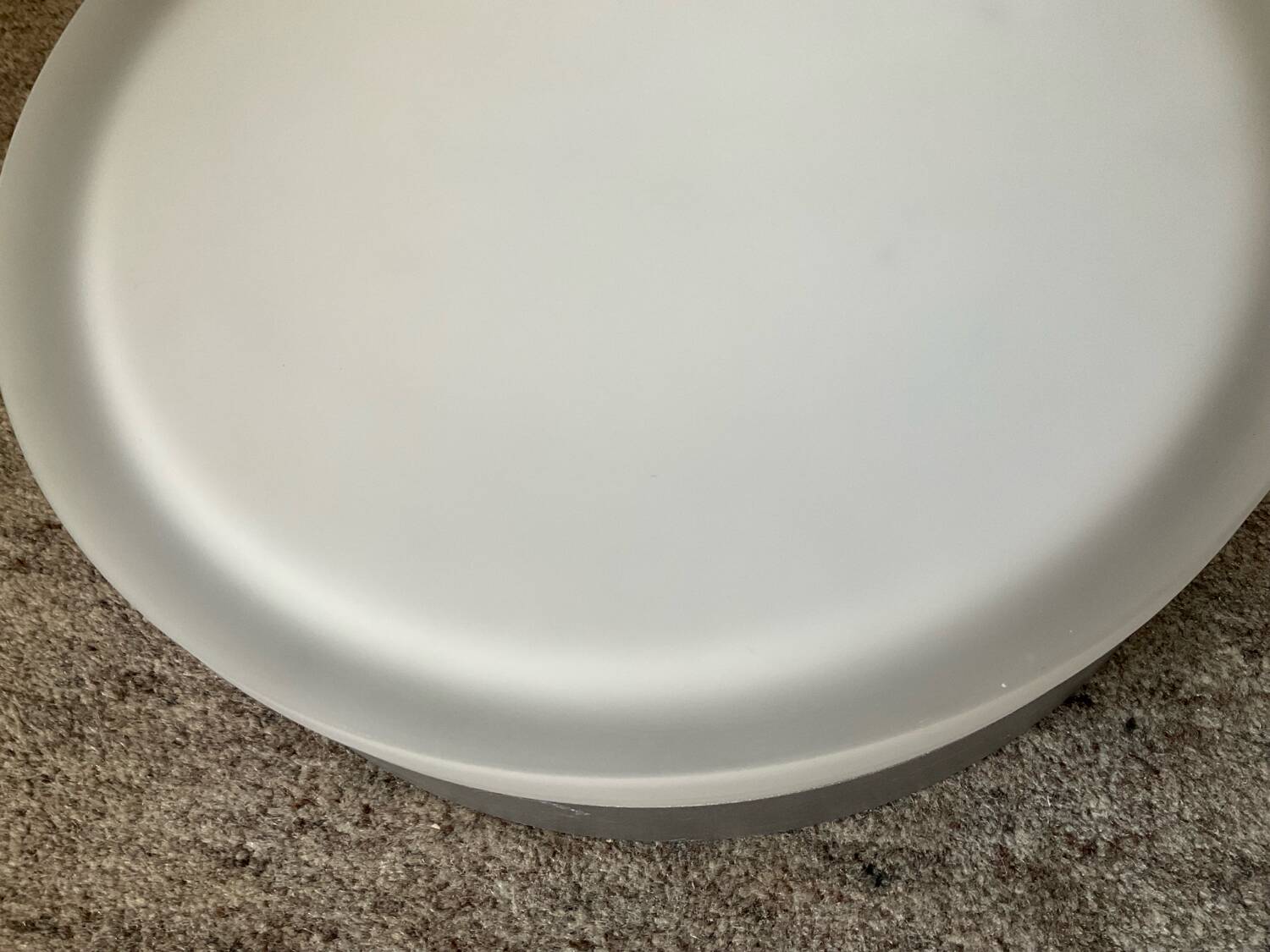 Vintage frosted glass wall or ceiling light