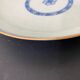 Chinese plate inspired by the blue Family East India Company, mid-19th century