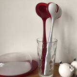 Two-tone salad servers by Guzzini.Italy