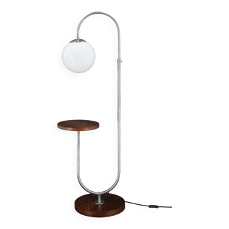 1930s Bauhaus Floor Lamp, Czechoslovakia