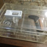 Vintage Plexiglas cigar cellar