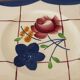 Vintage rare small dessert plate Gien La Baule