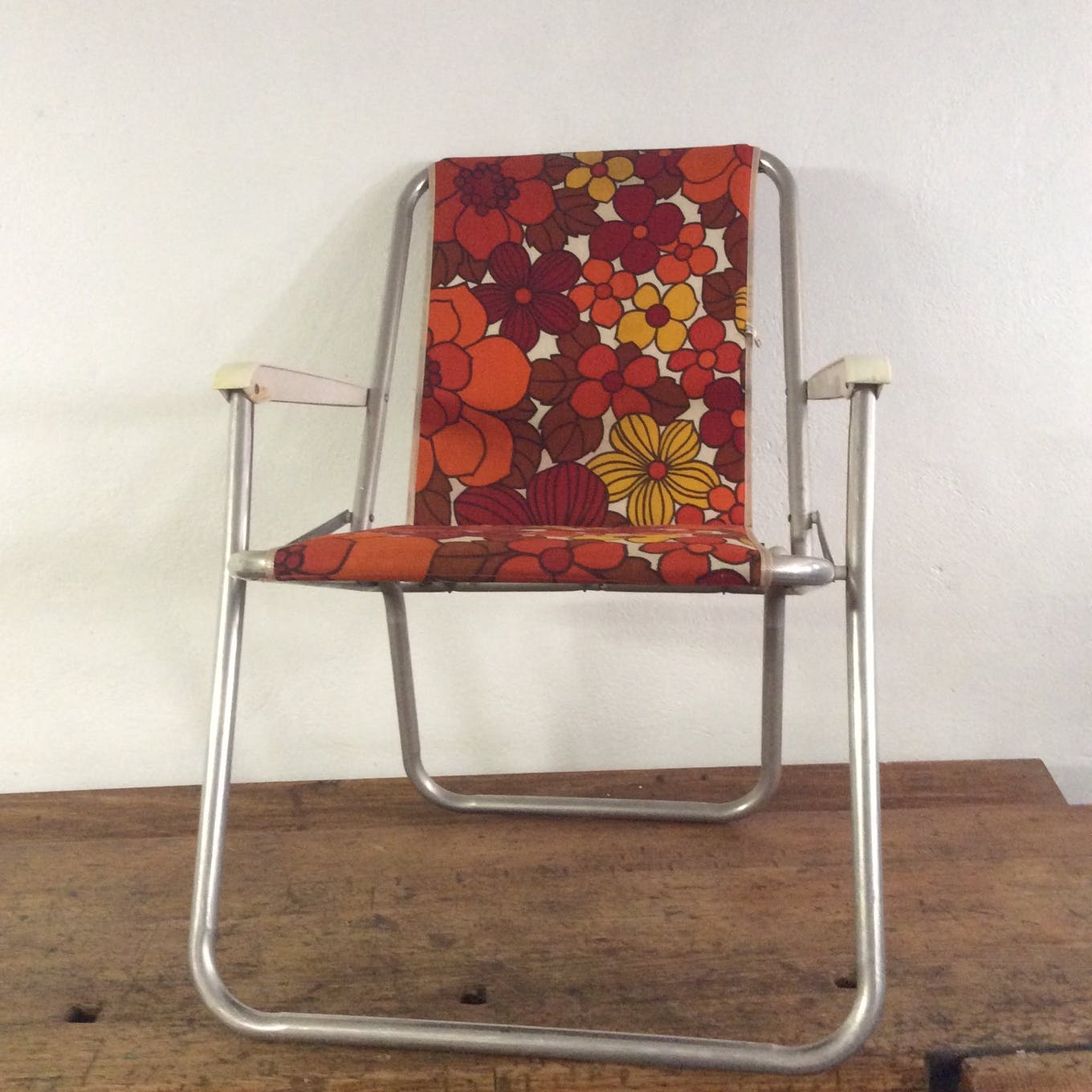 Vintage camping armchair
