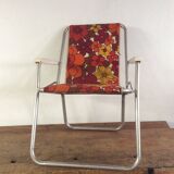 Vintage camping armchair