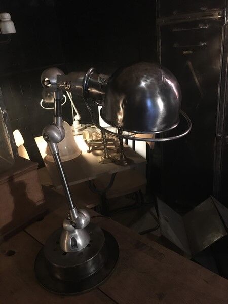 Jieldé desk lamps 2 arms 1950