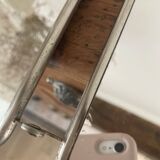Vintage triptych barber mirror