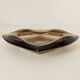 Vintage Luminarc smoked glass ashtray from the 60s