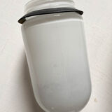 Outdoor enamelled tole wall lamp