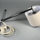 60s 70s Wall Light Wall Sconce Extendable Metal Chrome Mid Century Design