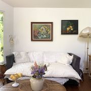 Huile sur toile - Bouquet impressionniste - 1950 il