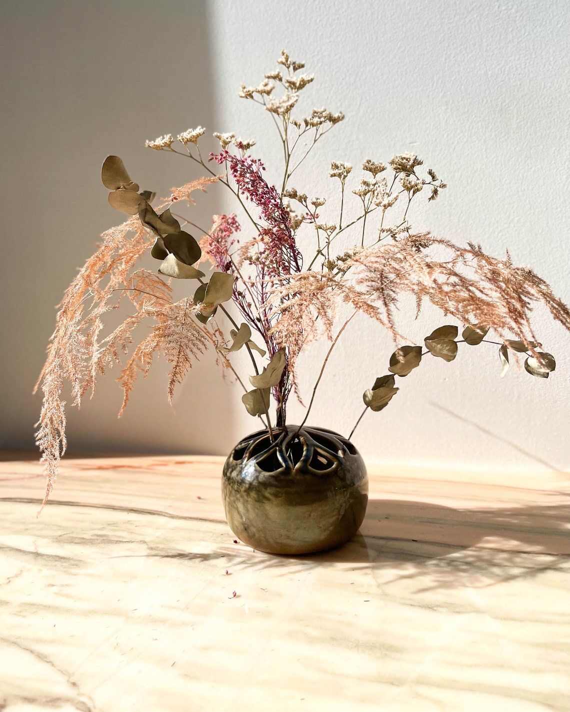 Vintage ceramic flower pick