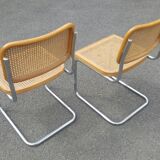 Pair of B32 chairs by Marcel Breuer