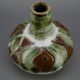 Vase pansu en terre cuite émaillé vintage design 50-60