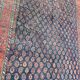Pretty old Persian carpet of ghashghai handmade 177x328 cm
