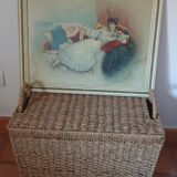 Aquarelle femme allongée