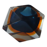 Diamond-shaped ashtray by Flavio Poli