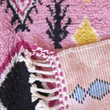 Pink Berber Rug - 206 x 160 cm