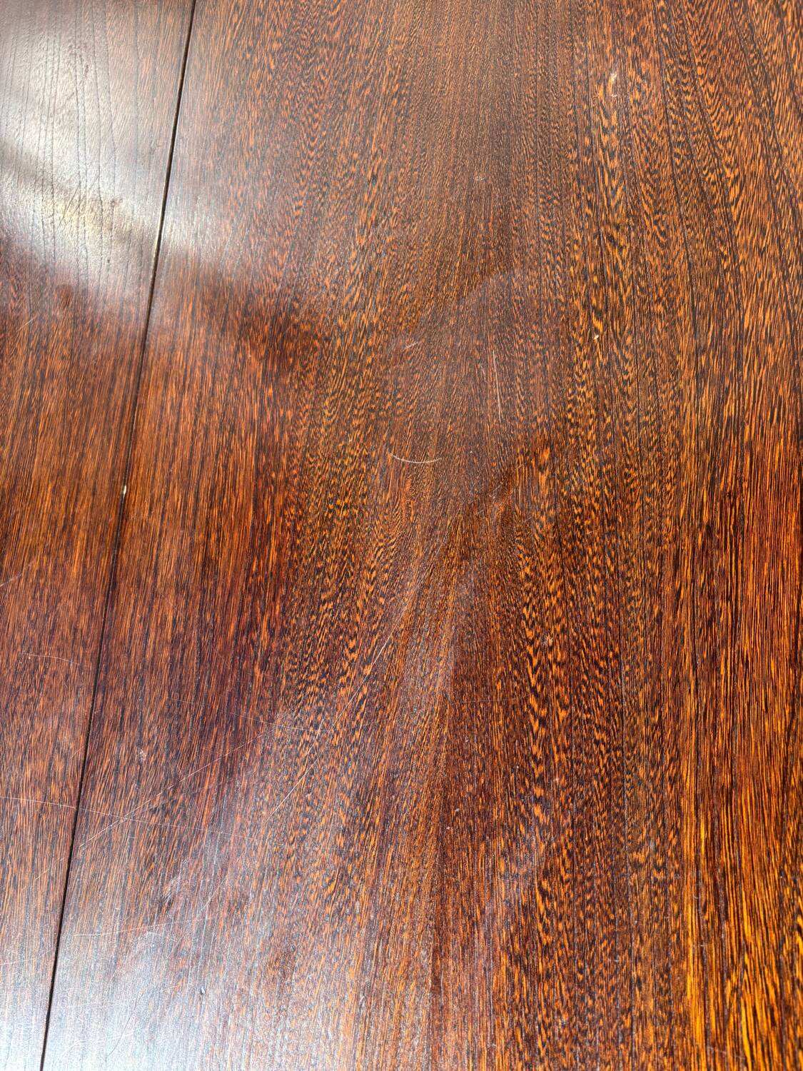 Table and 6 chairs set by Baumann