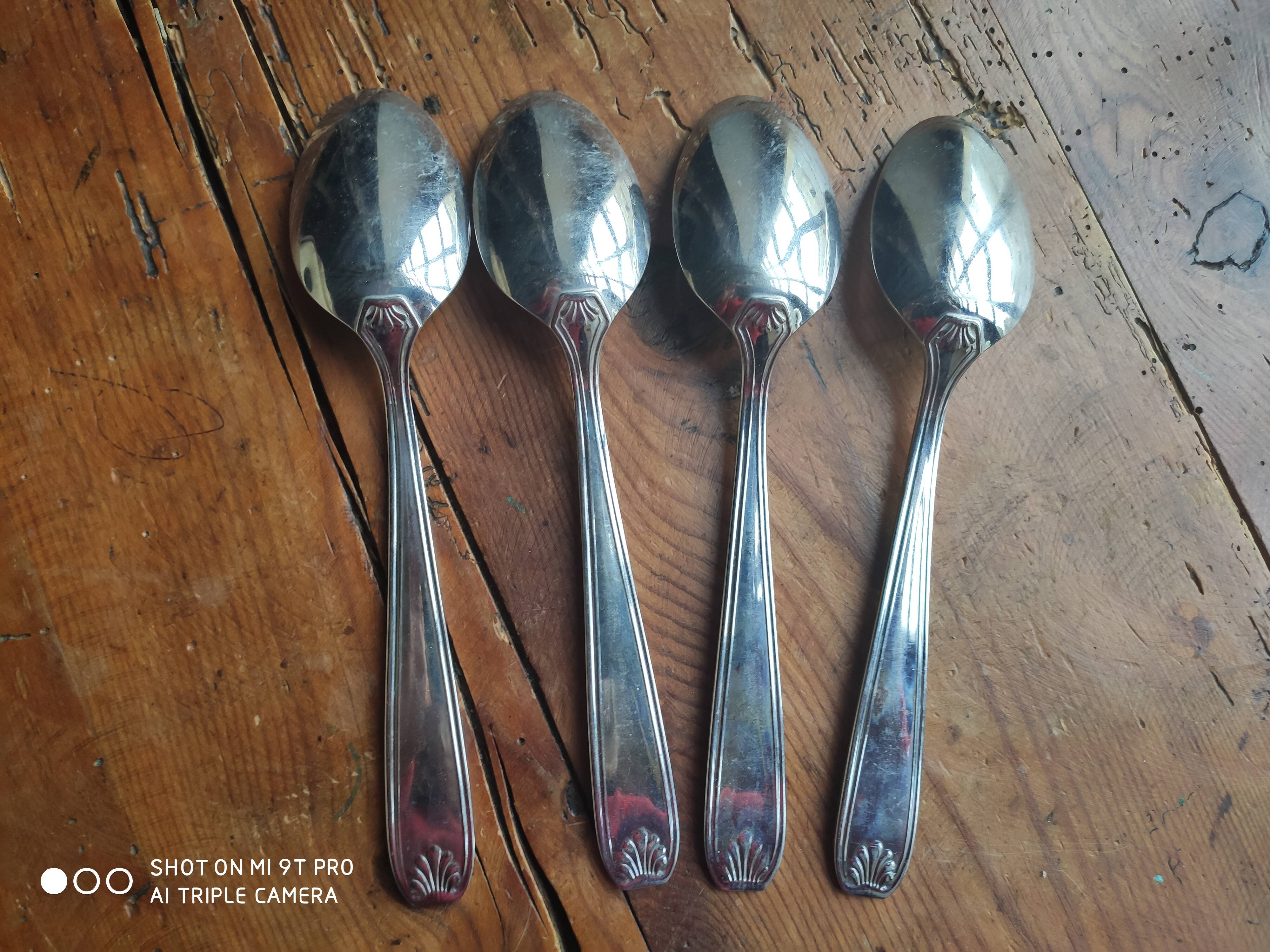 Vintage soup spoons