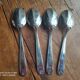 Vintage soup spoons