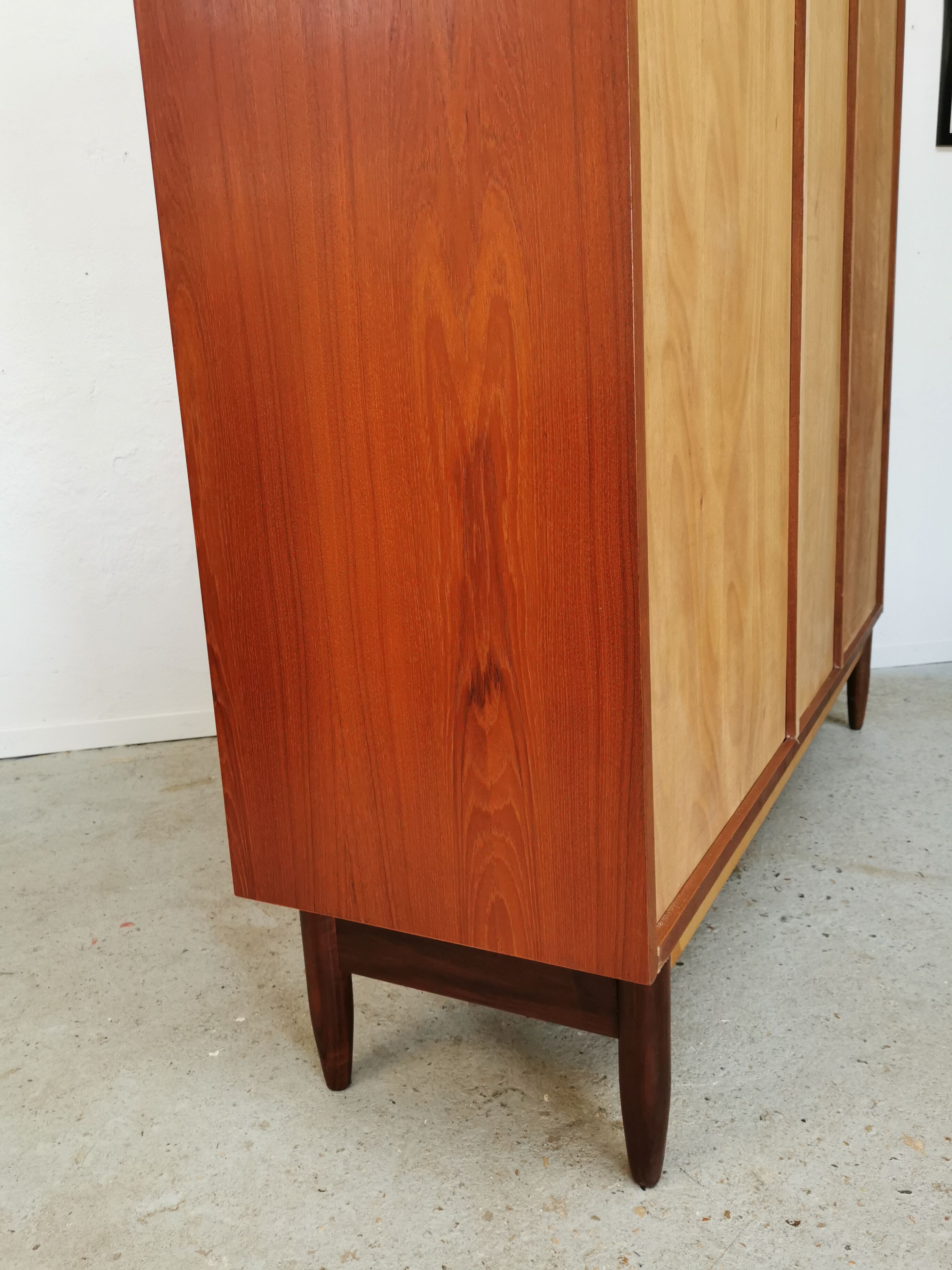 Teak cabinet design Tricoire & Vecchione