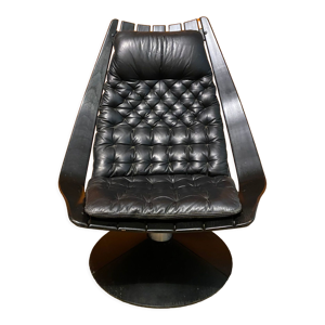 Hans Brattrud Lounge chair pivotante