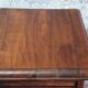 Victorian English two-tier stand in solid wood.